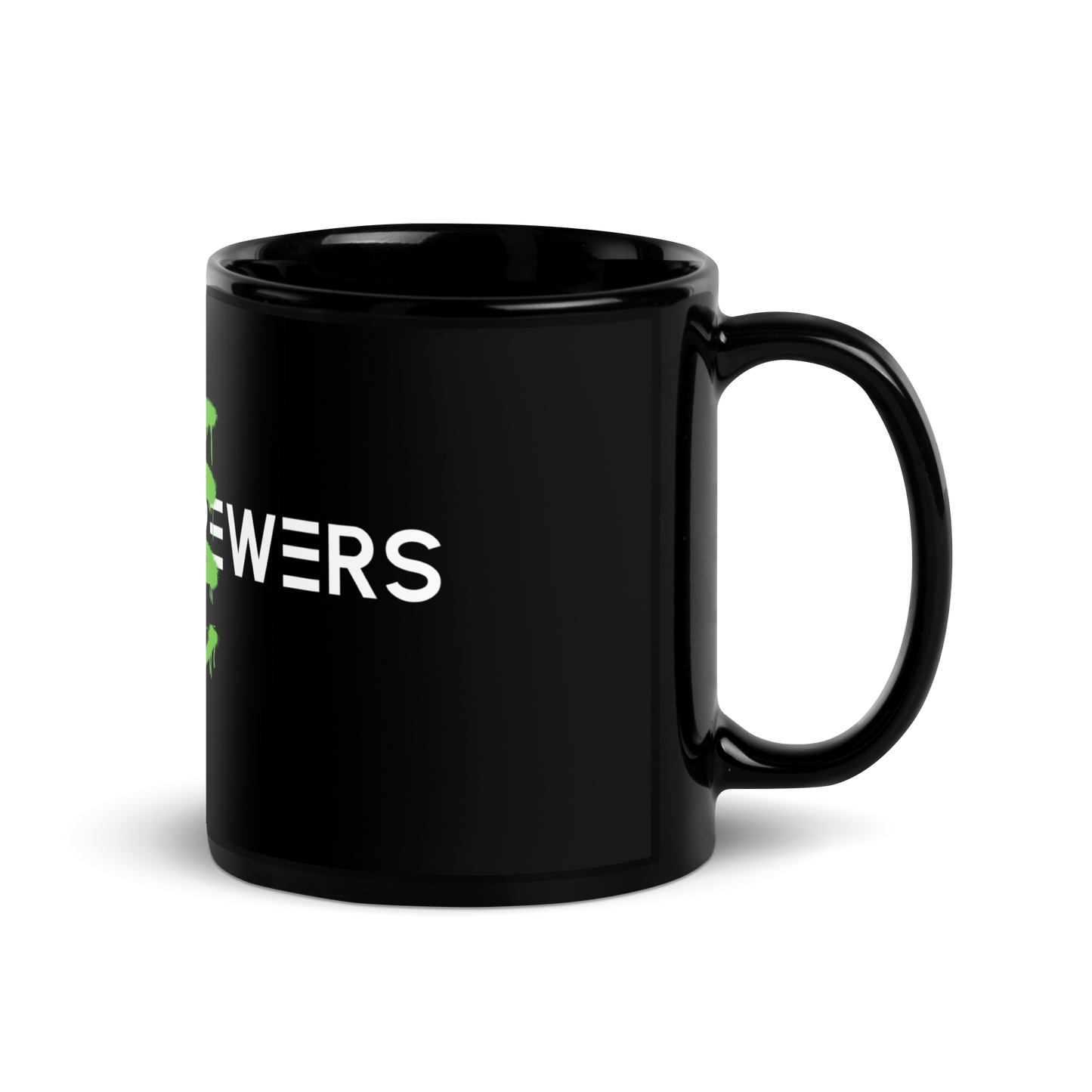 Black Glossy Mug
