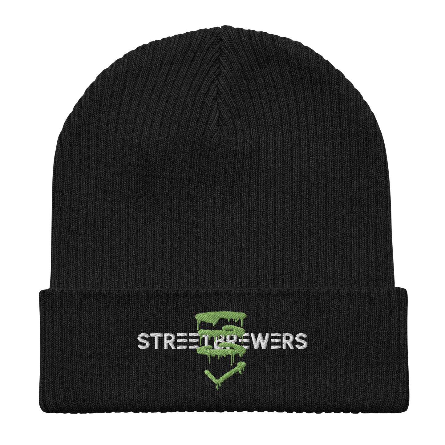 Organic ribbed beanie