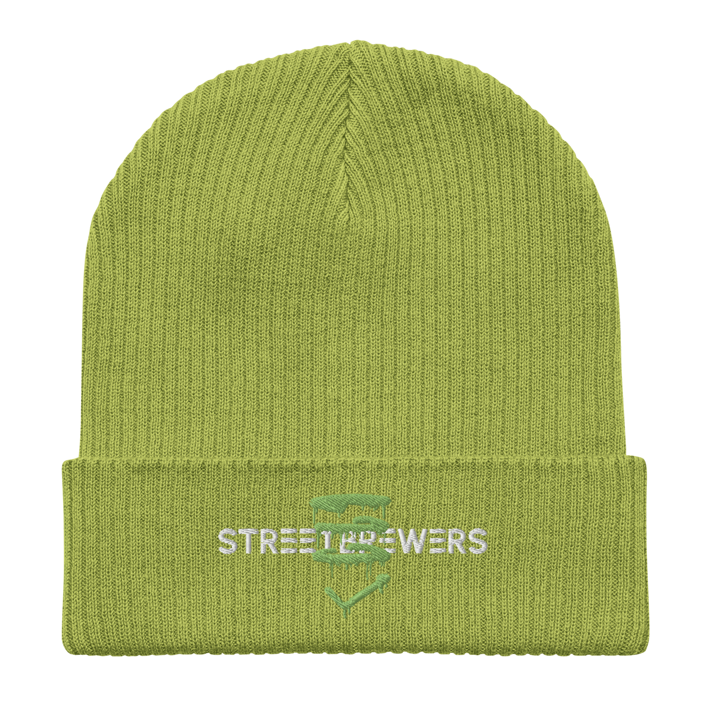 Organic ribbed beanie