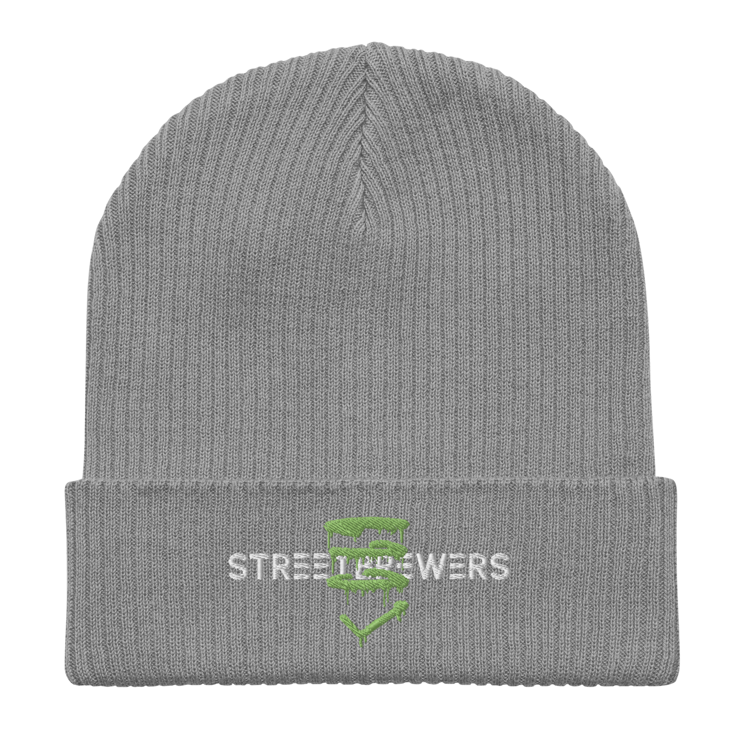 Organic ribbed beanie
