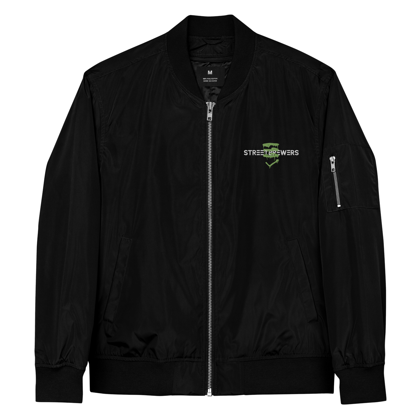 Premium recycled bomber jacket