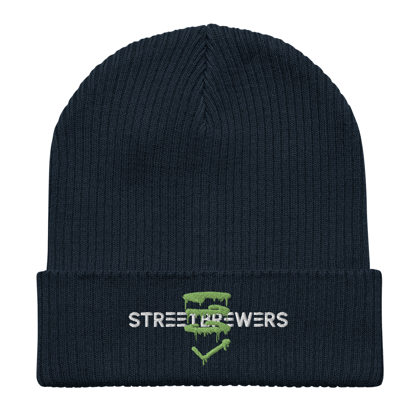 Organic ribbed beanie