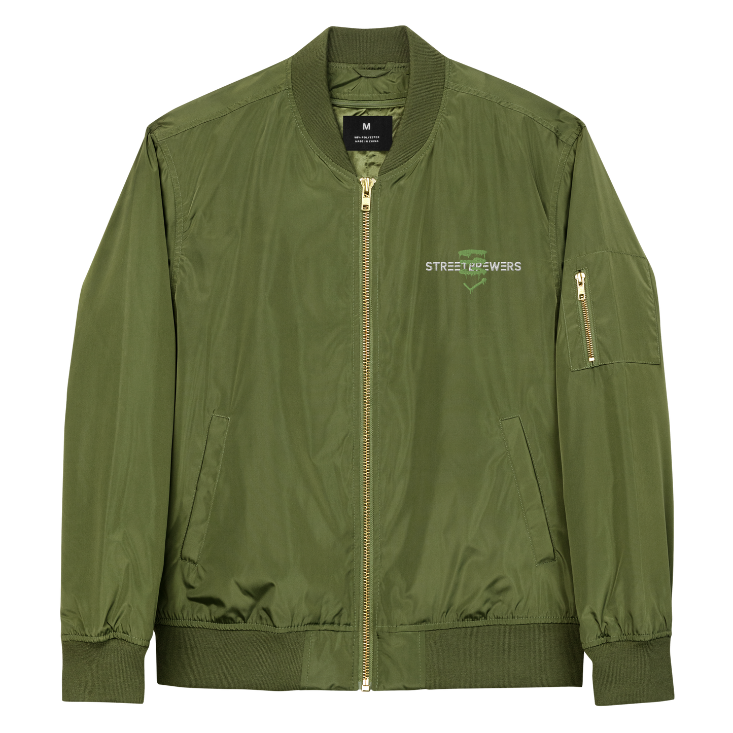 Premium recycled bomber jacket